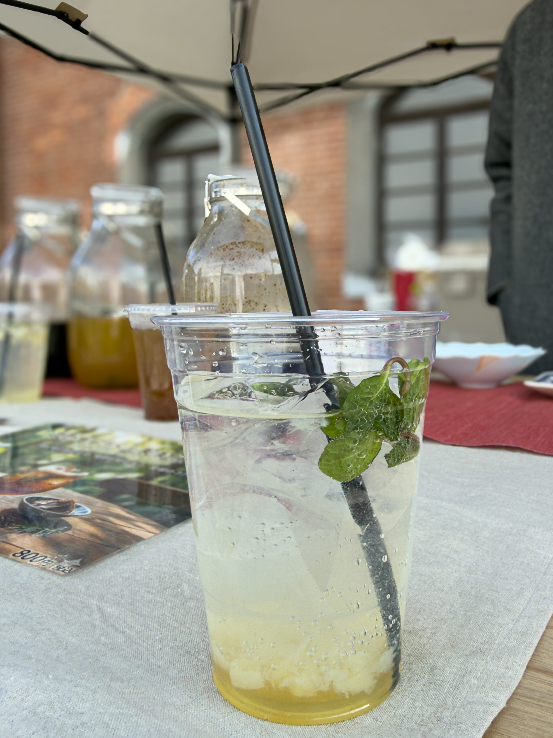 🍑白桃ウーロンのオリエンタルモヒート