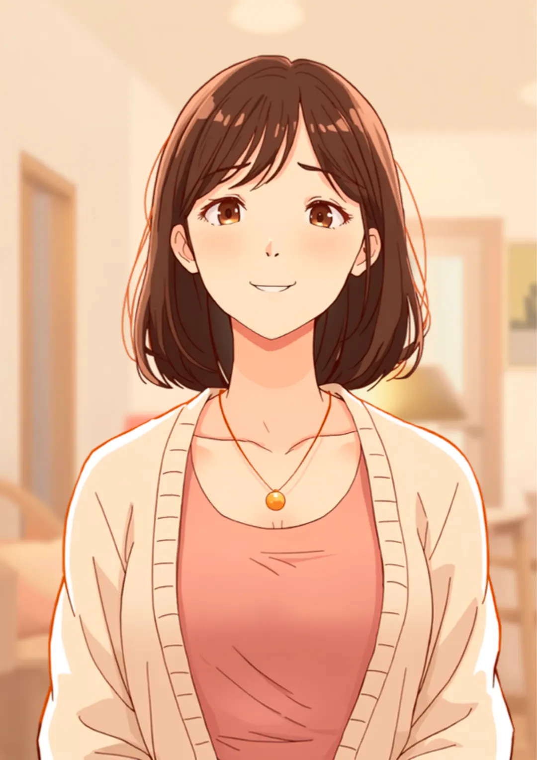 鑑定後、晴れやかなミナ